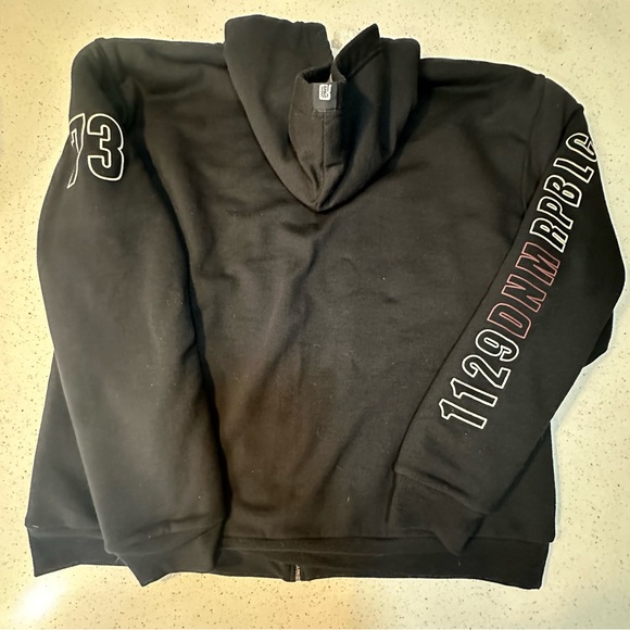 Men’s fleece lined zip up hoodie by Denim Republic - Picture 3 of 14
